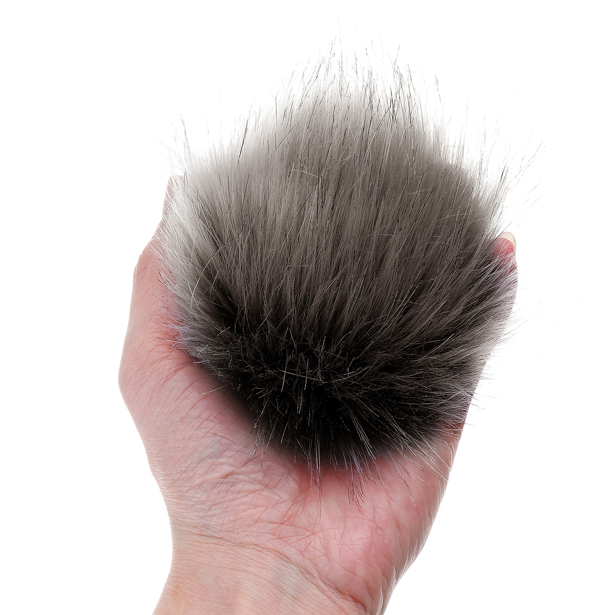 10Pcs12cmDIYBallFauxFoxFurFluffBallsCoolColorsDIYKnittedHatAccessories-1426859-9