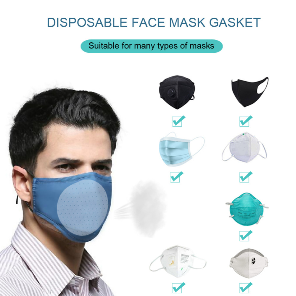 10PcsDisposableMaskFilterCottonFilterParticulateFilterMaskGasketMaskUseFilterForProtectionPollutionM-1646411-1