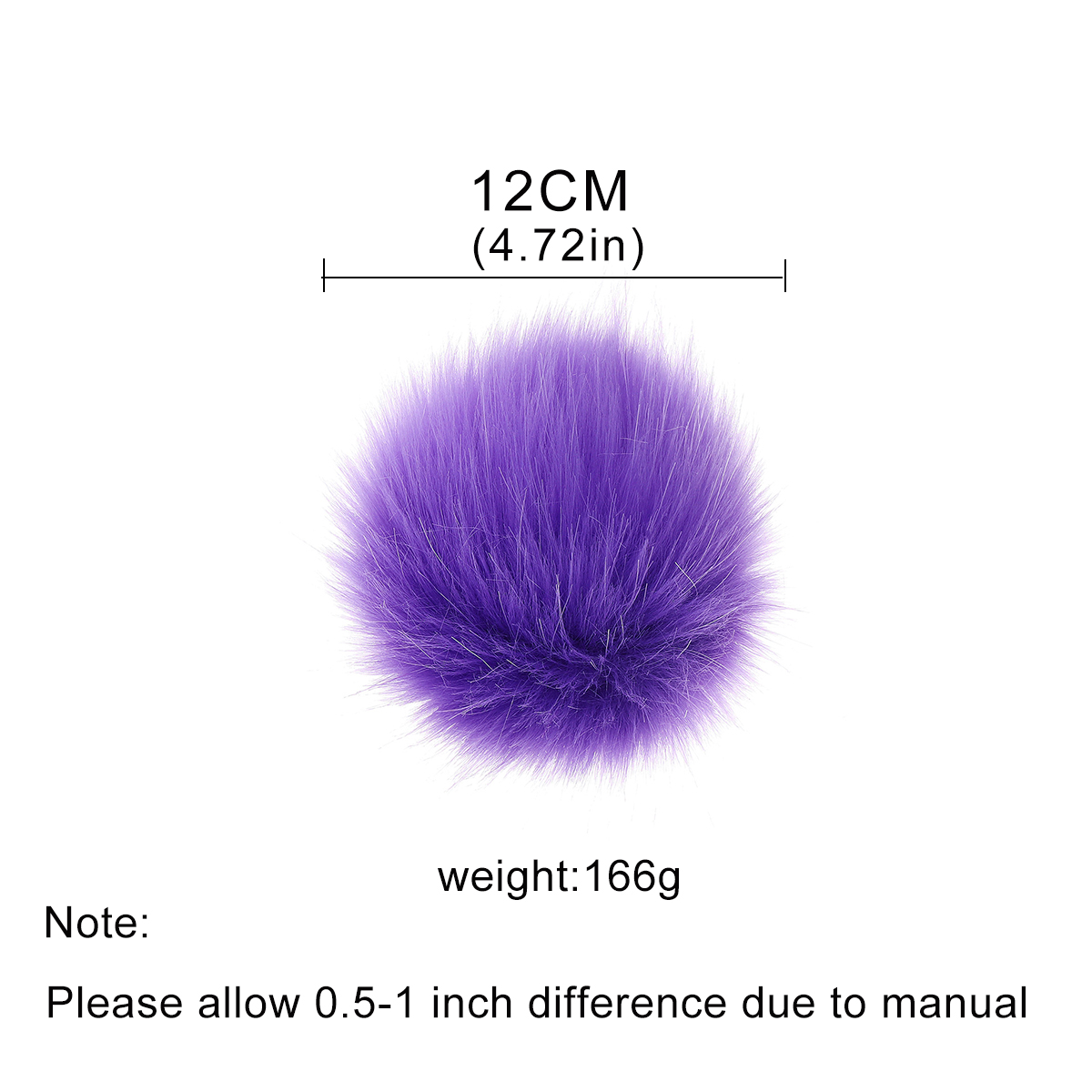 10PcsSet12CM472InchFauxFoxFurFluffBallsforKnittedHatAccessoriesKeyChainScarfDIYPendantAccessories-1425963-12