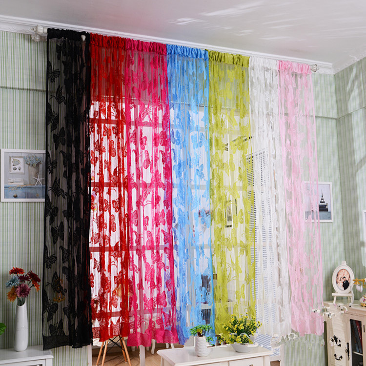 1mx2mButterflyStringCurtainTasselDrapeForWallVestibuleDoorWindowHomeDecor-1129474-1