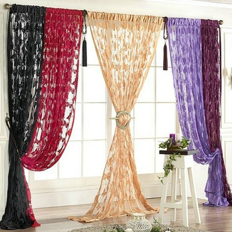 1mx2mButterflyStringCurtainTasselDrapeForWallVestibuleDoorWindowHomeDecor-1129474-2