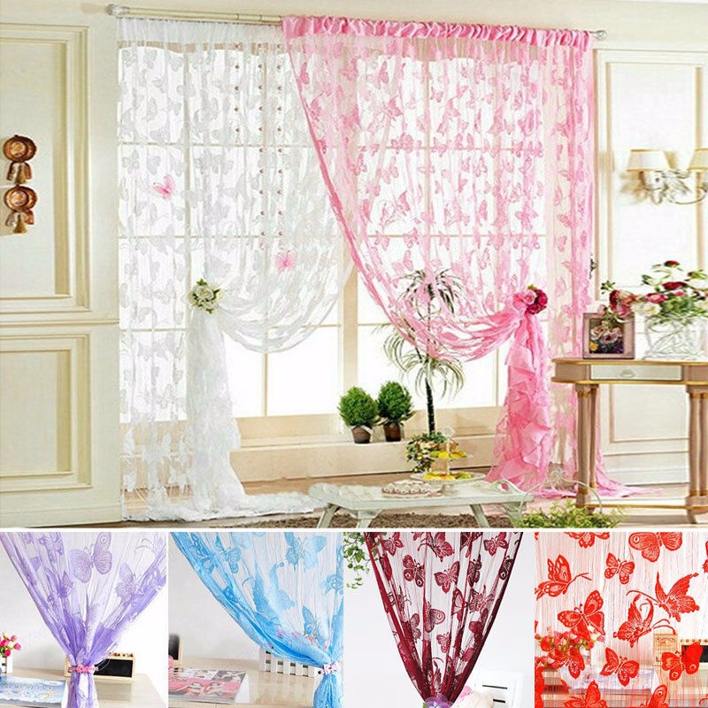 1mx2mButterflyStringCurtainTasselDrapeForWallVestibuleDoorWindowHomeDecor-1129474-4