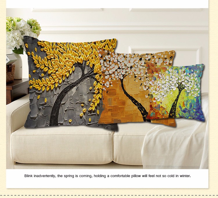3DVintageFlowerCottonLinenPillowCaseWaistCushionCoverBagsHomeCarDecor-1127312-3