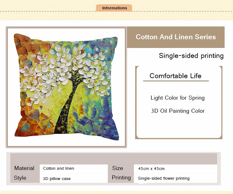 3DVintageFlowerCottonLinenPillowCaseWaistCushionCoverBagsHomeCarDecor-1127312-5