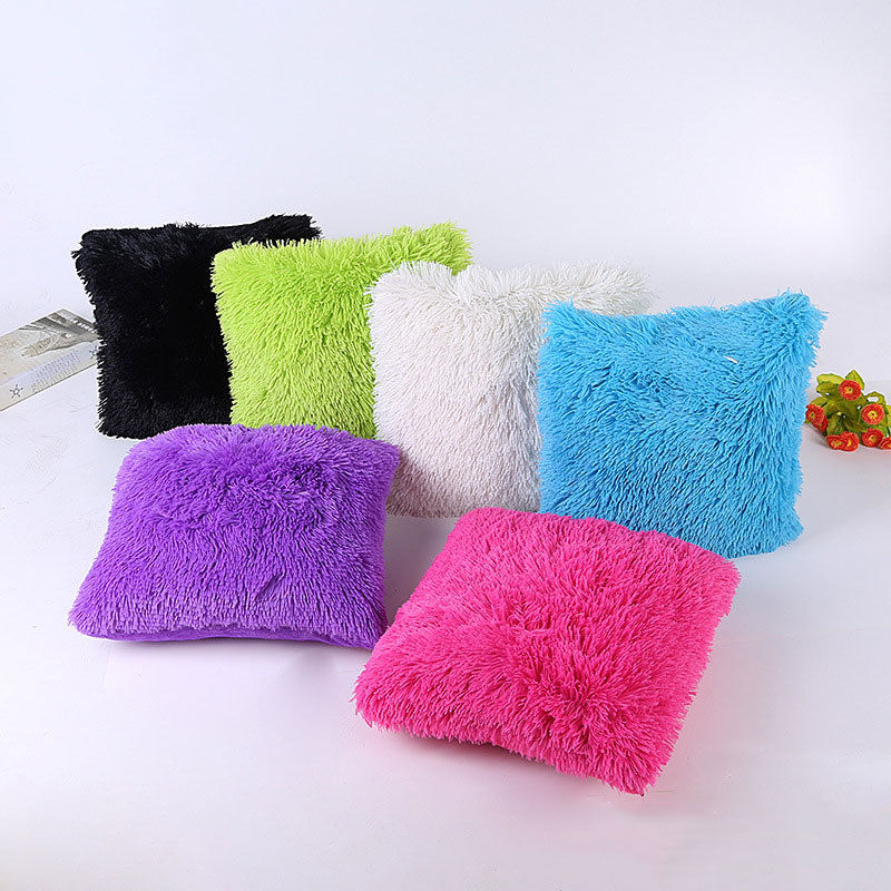 45x45cmSoftPlushSquarePillowCaseSofaWaistThrowCushionCoverHomeDecoration-1273613-6