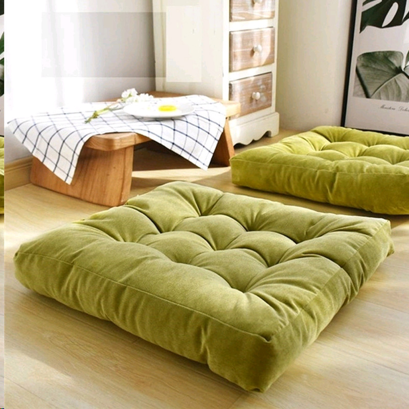 55x55cmSquareCottonPurityColorSoftPillowSofaChairsSeatCushionSeatDiningChairPadsCushionforHomeDecor-1788708-5