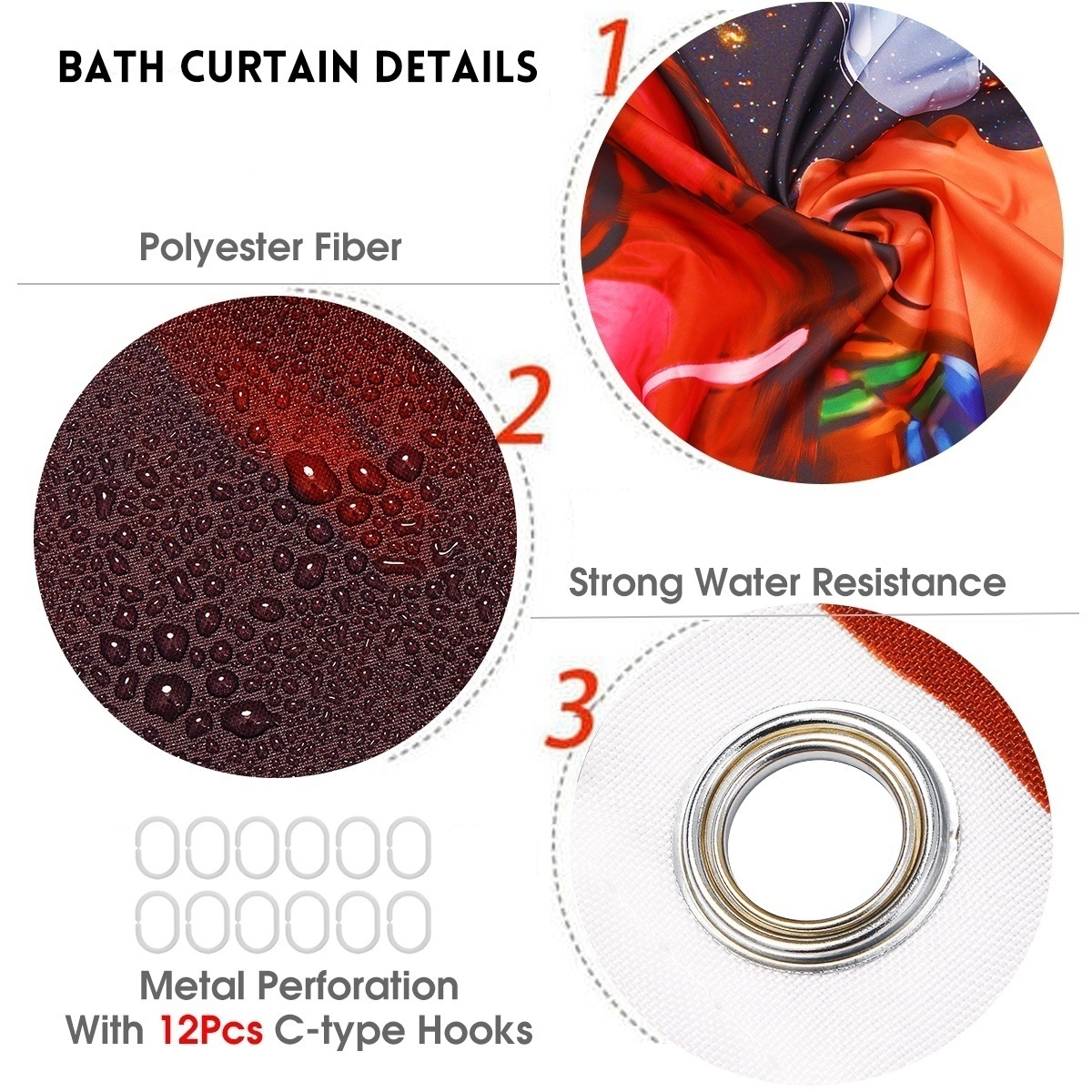 AfricanGirlBathroomShowerCurtainSoftNon-slipBathroomCarpetsRugsBathMatToiletSeatCover-1634204-5