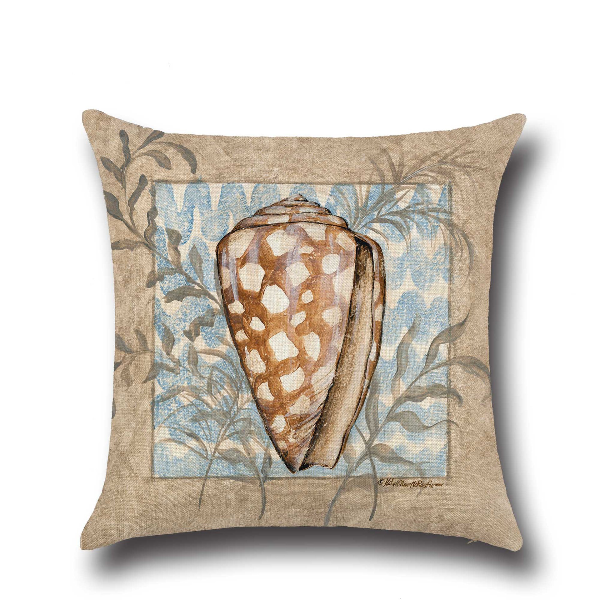 ConchSeahorseSeashellCushionCover4545cmCottonLinenWeddingDecorThrowPillowCase-1345263-2