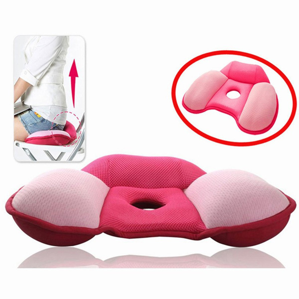 CottonSlowReboundMassageCushionBreathableSofaOfficeRoundBeautifyHipCushion-999279-1