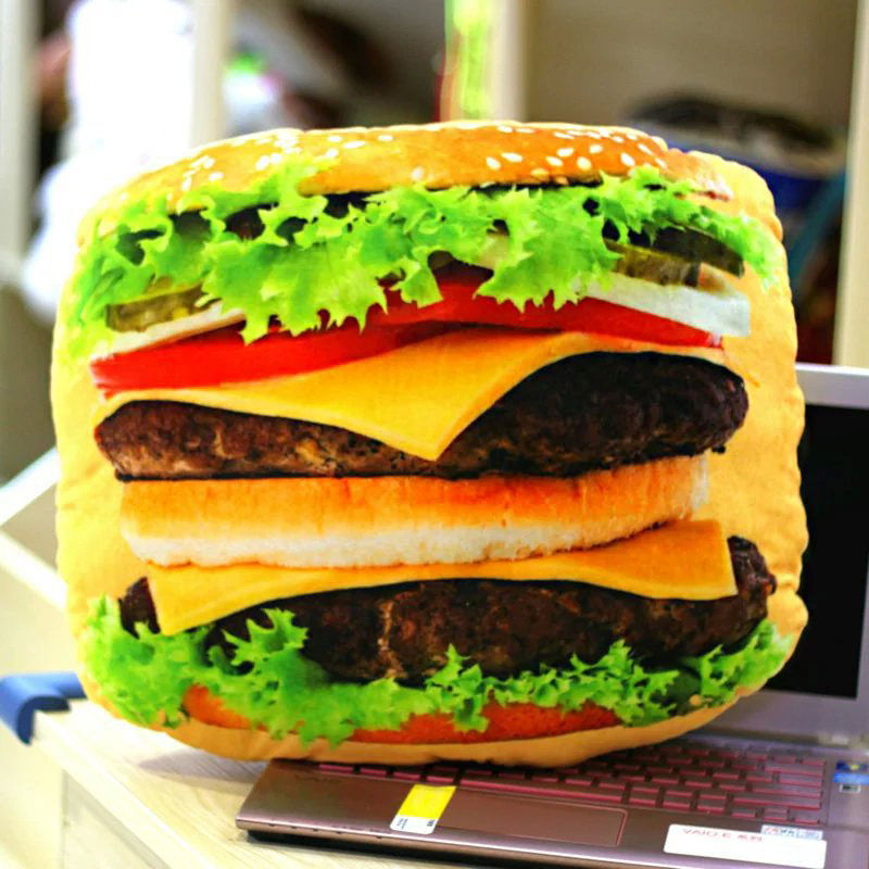 CreativeSquishy3DPizzaColaPotatoHamburgerChipsPillowsFoodCushionBirthdayGiftTrickToys-1079163-7