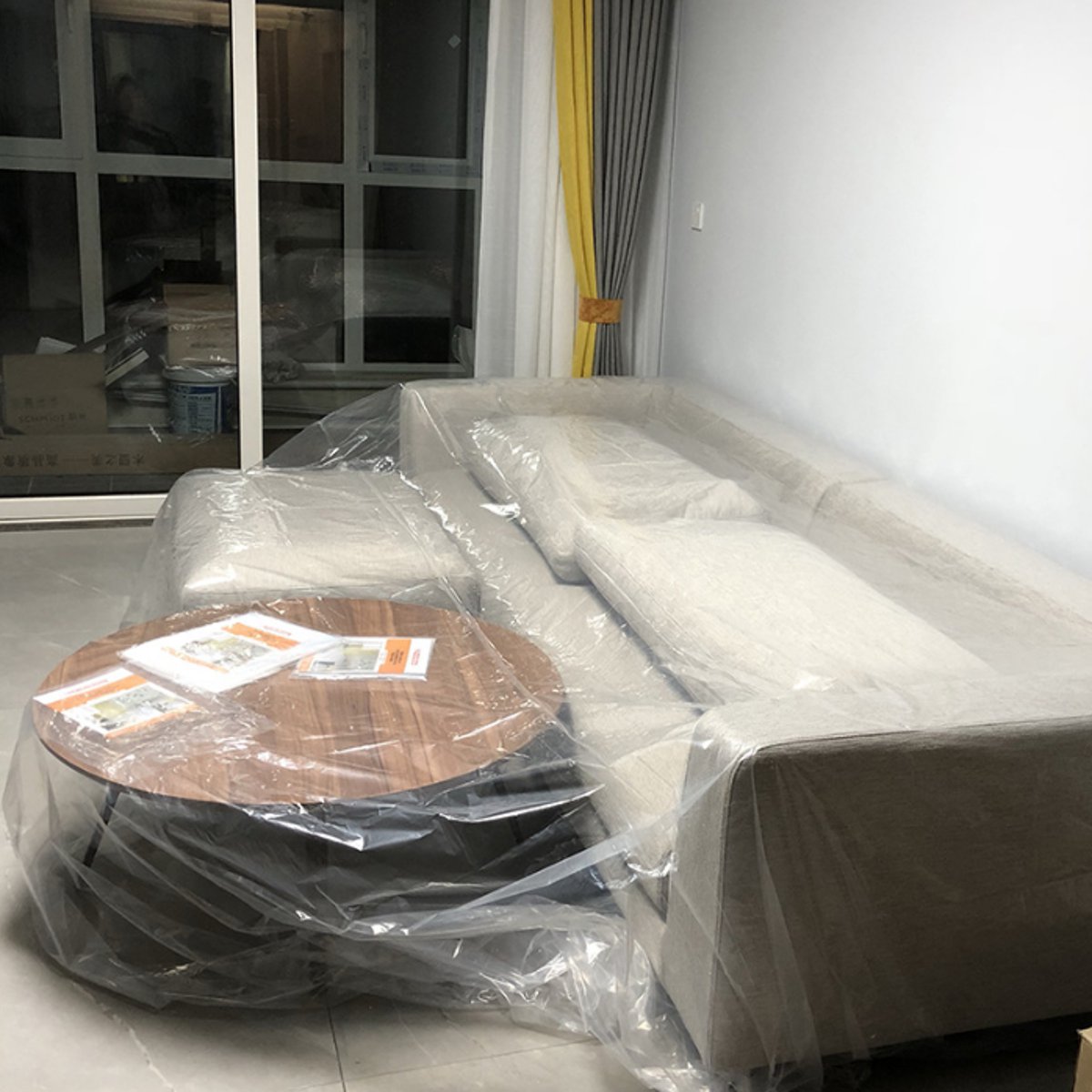 FurnitureProtectionCoverPlasticStorageBagLoungeCouchSofaBedNewFurnitureWaterproofCover-1481279-12