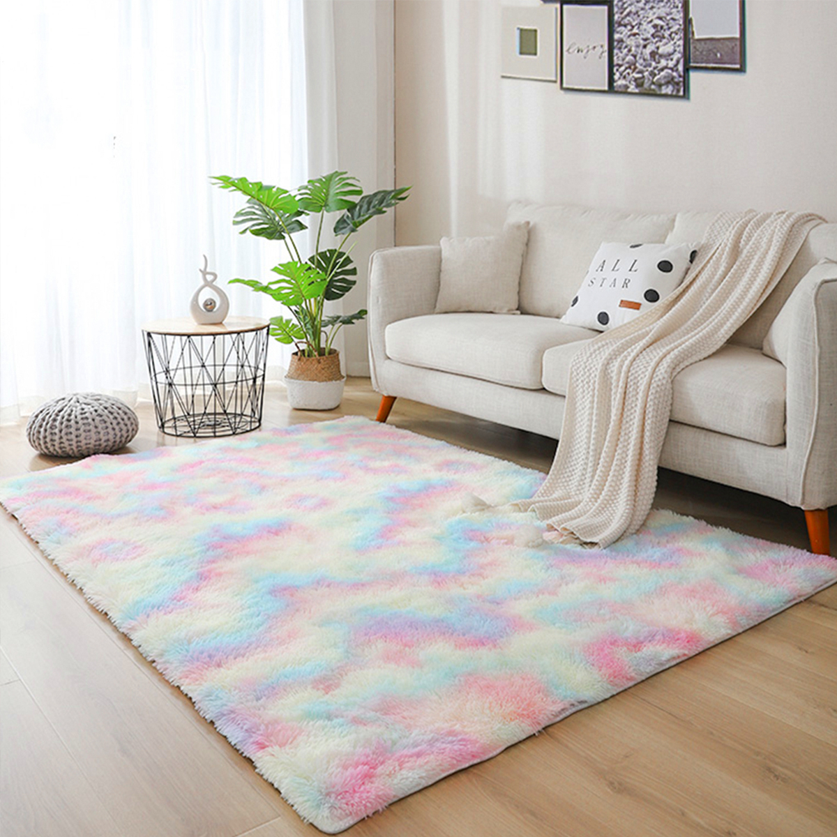 GradientRainbowTie-dyePlushCarpetLivingRoomBedroomCoffeeTableBlanketStudyRoomMeetingRoomTatamiBlanke-1730407-3