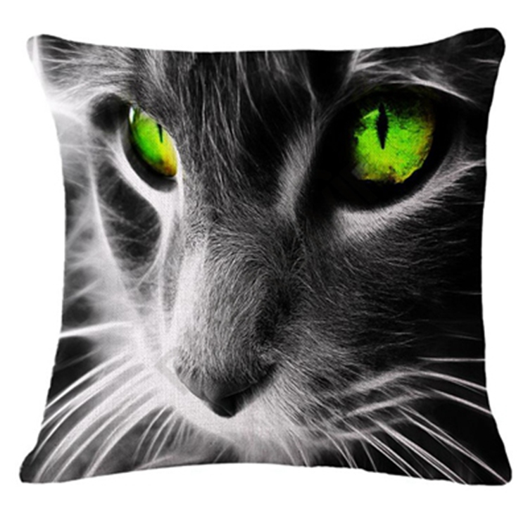 Honana45x45cmHomeDecoration3DAnimalFluorescence6OptionalPatternsCottonLinenPillowCase-1290900-6