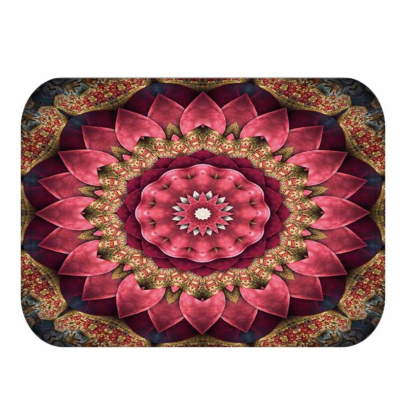 HonanaBX-2940x60cm3DPaintingSpiralPatternCoralFleeceMatAbsorbentBathroomAntiSlipCarpet-1138989-9