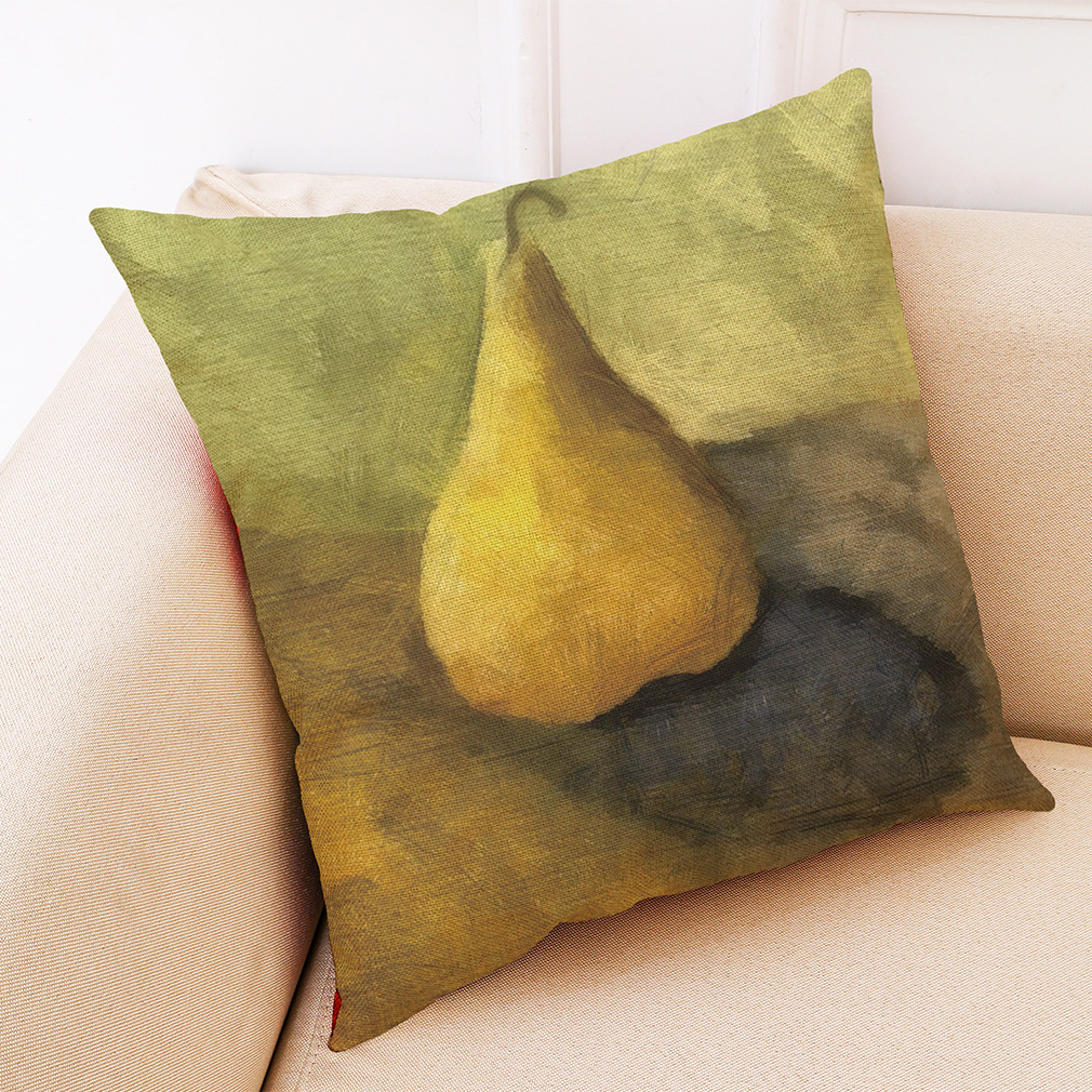 HonanaBXFruitOilPaintingLuxuryCushionCoverGraffiStyleThrowPillowCasePillowCovers-1385294-11