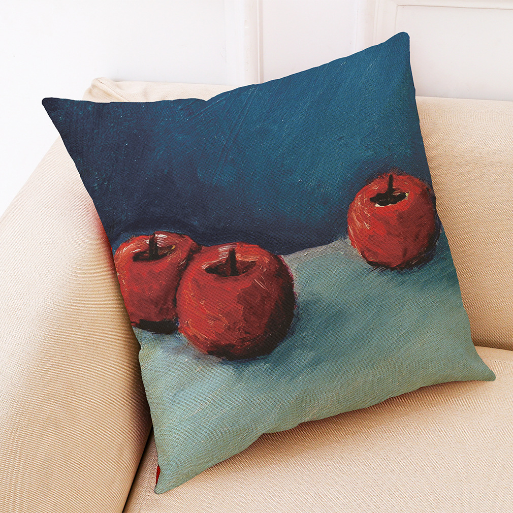 HonanaBXFruitOilPaintingLuxuryCushionCoverGraffiStyleThrowPillowCasePillowCovers-1385294-5