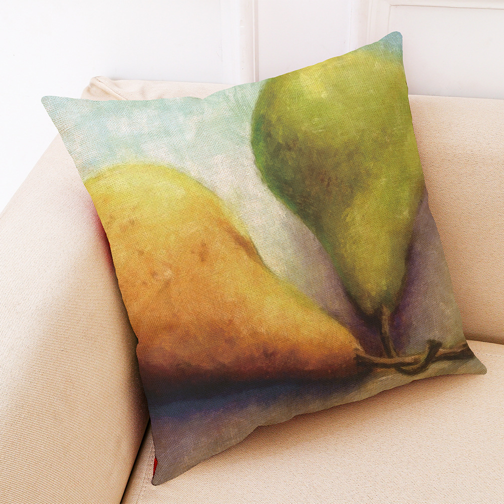 HonanaBXFruitOilPaintingLuxuryCushionCoverGraffiStyleThrowPillowCasePillowCovers-1385294-8