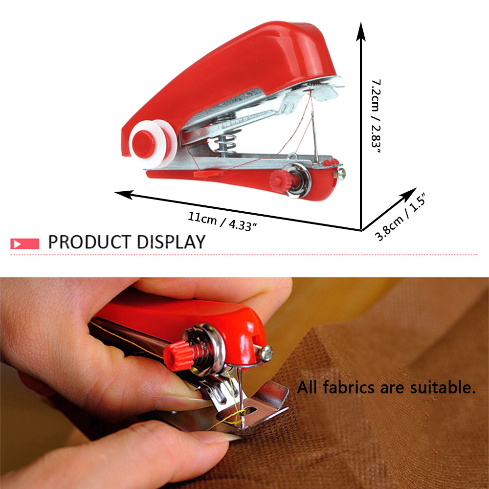 HonanaWX-T32PortableHand-HeldMiniSewingMachineClothesFabricPocketForDIYNeedlework-1178022-1