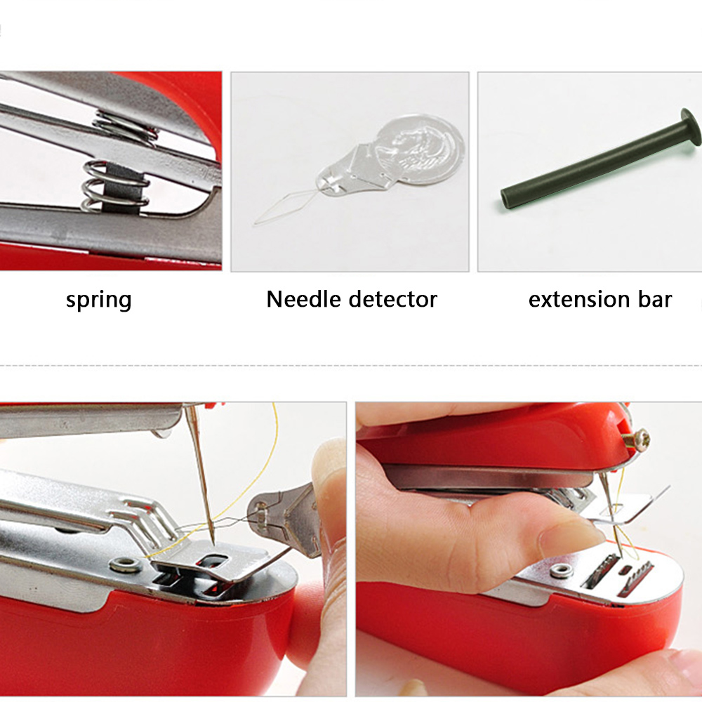 HonanaWX-T32PortableHand-HeldMiniSewingMachineClothesFabricPocketForDIYNeedlework-1178022-2