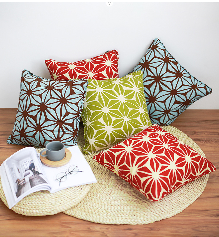 HonanaWX-XY345cmx45cmCreativeSoftSofaPillowcaseCarSeatPillowCushionCoverStudentOffice-1221294-4