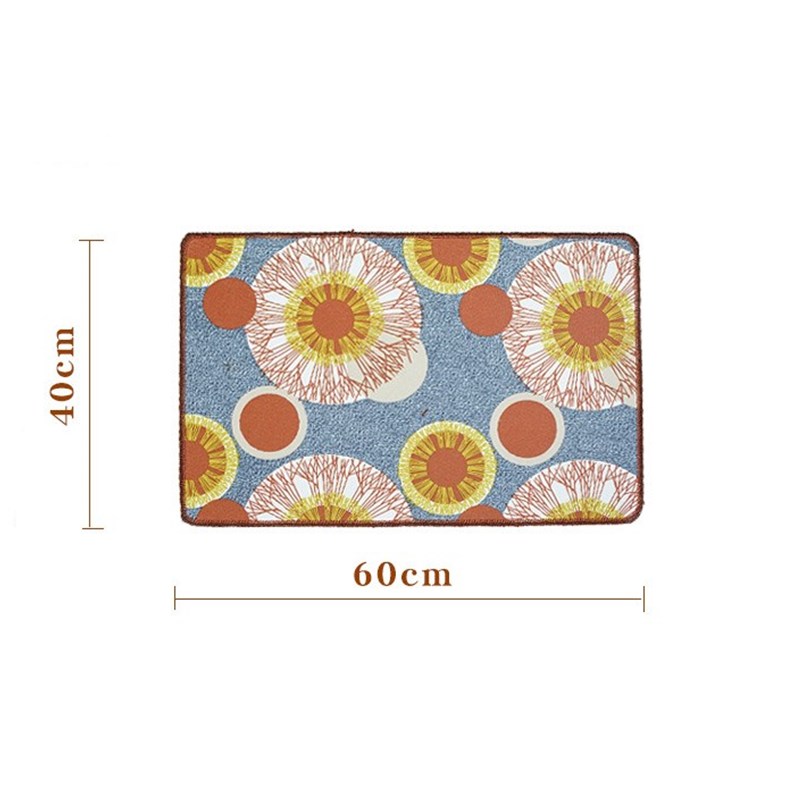 HongboMandalaPrintedMatsRetroFlowerPrintedCarpetMatNon-slipDoormatforKitchenBathroomToiletHomeDecora-1744082-3
