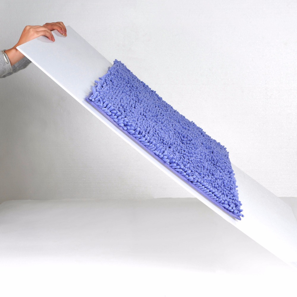 KC-33340x60cmChenilleFineFloorMatMachineWashableBathroomAntiSlipAbsorbentMat-1203253-6