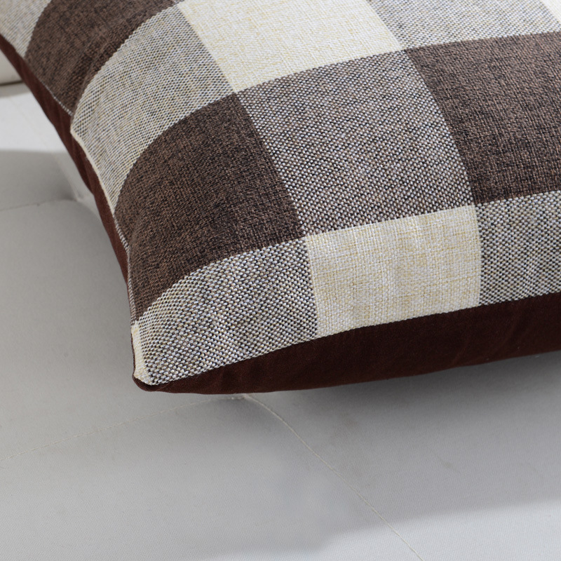 KC-W08SimplePlaidandStripedCushionCoversThrowPillowCaseforSofaBedOfficeCarCafe-1232876-10