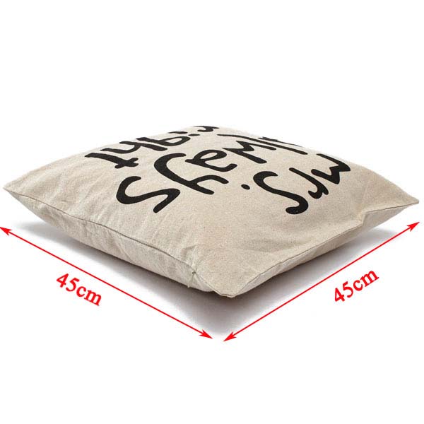 MrRightMrsAlwaysRightCreativeSignatureCottonLinenPillowCoverBedSofaCarPillowcase-947091-11