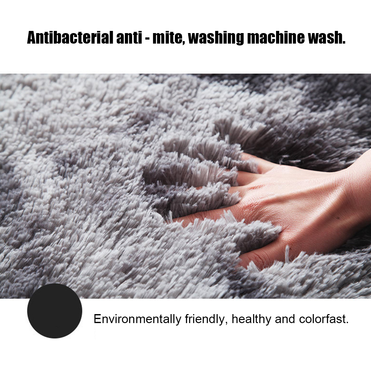 Multi-colorPolyesterFlaxCarpetAnti-foulingNon-slipAreaDirt-resistantSoftRugRug-1906988-5