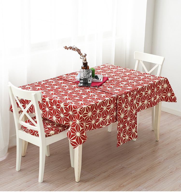 NordicAmericanRectangularTeaTableRunnerTableclothModernTablePlacematFlagsHomeDecor-1221238-12