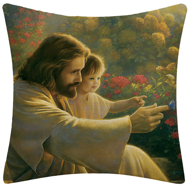 OilPaintingPillowCaseChristianJesusPillowCaseCushionCover-1721230-1