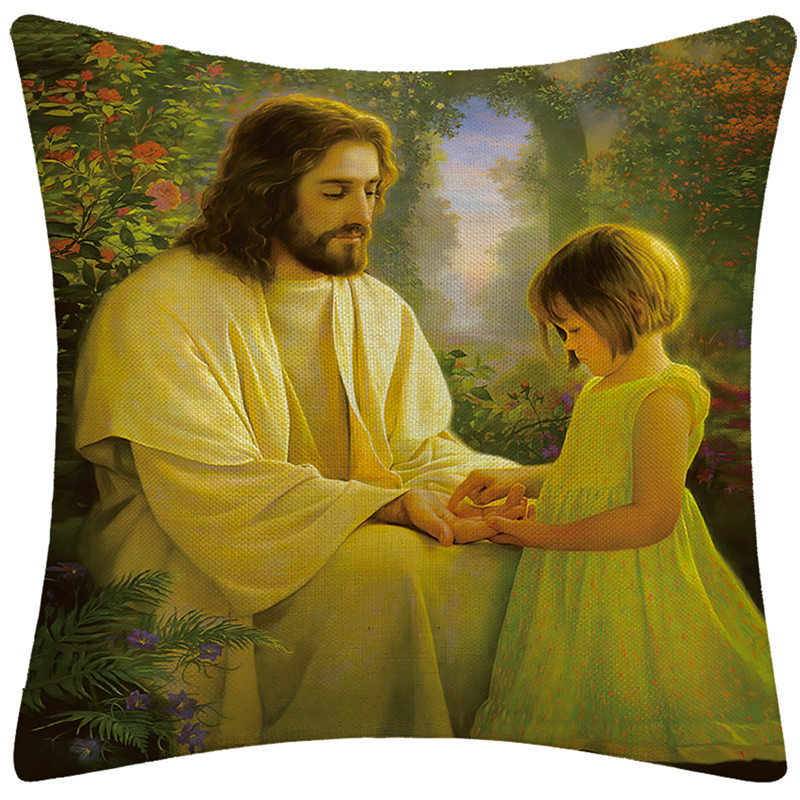 OilPaintingPillowCaseChristianJesusPillowCaseCushionCover-1721230-2