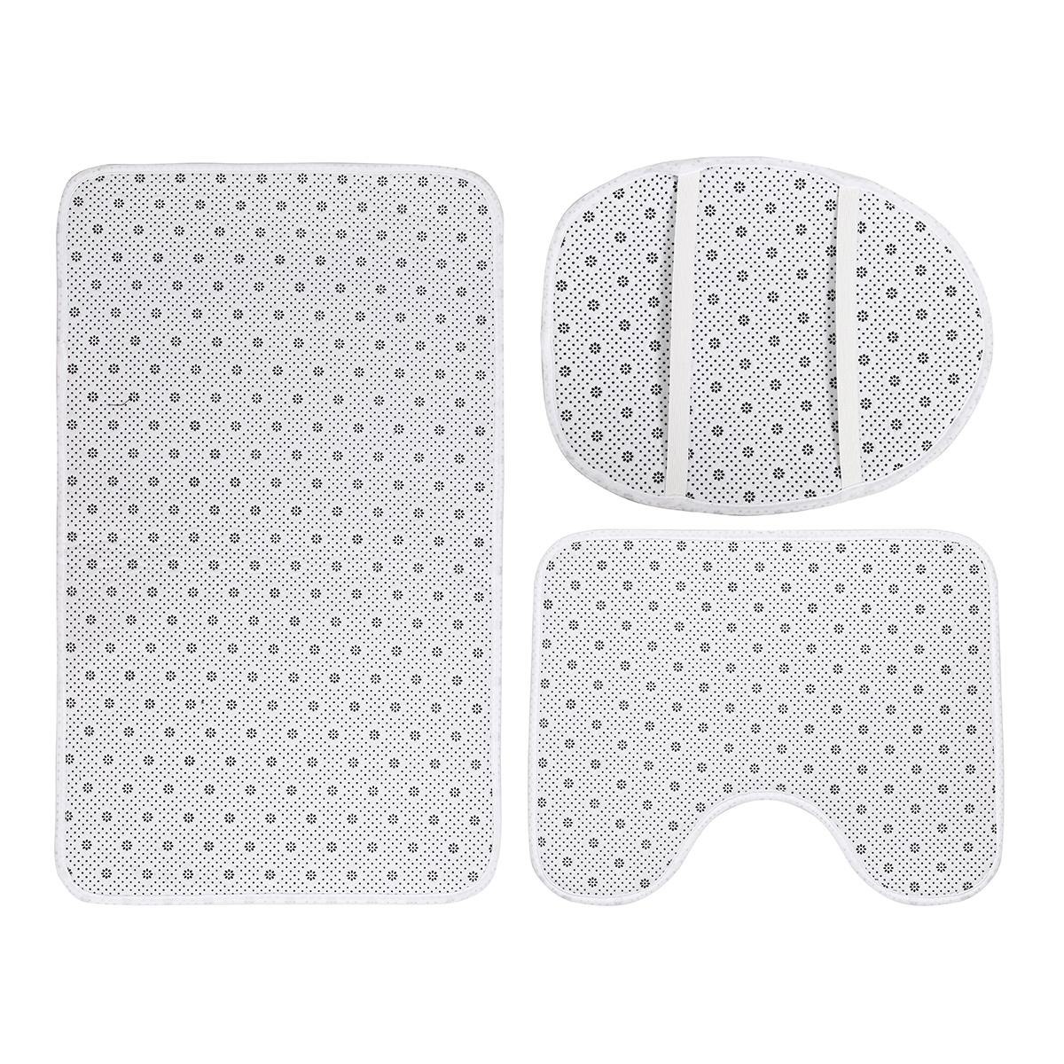 ParisEiffelTowerStyleWaterproofBathroomShowerCurtainandPedestalToiletSeatLidBathMat-1450149-4