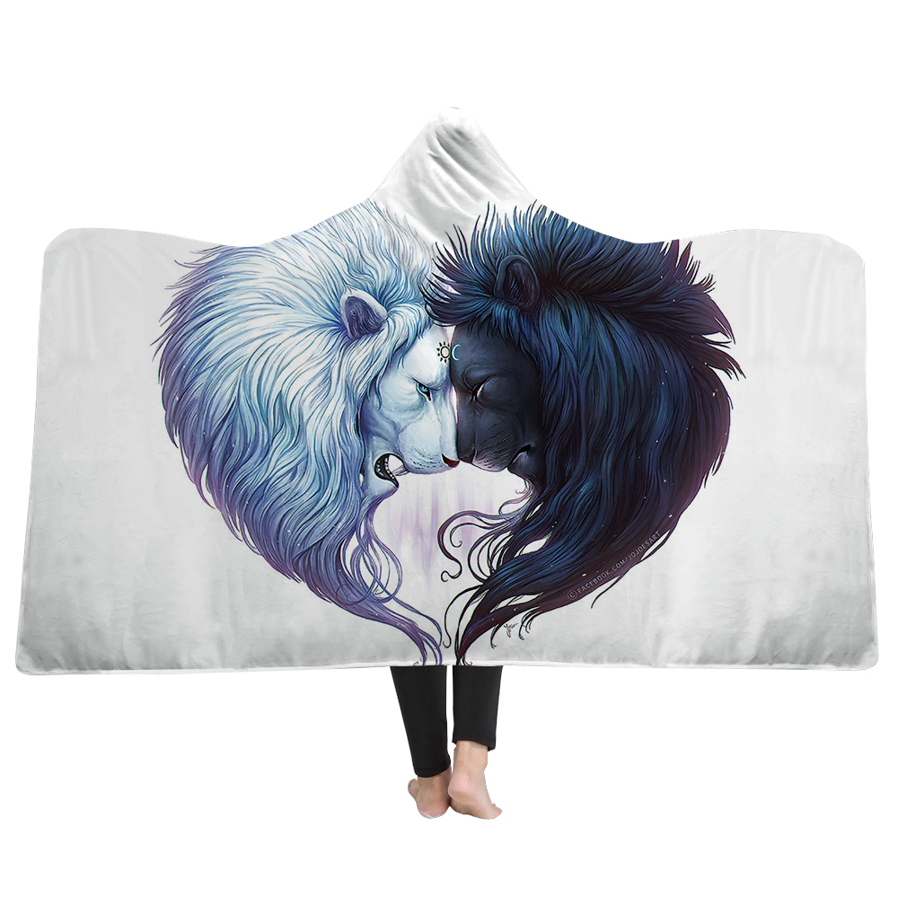 SoftHoodedBlanketThrowWinterHomeSofaWarmPlushCloak3DPrintingBlanketsHomeBedding-1632661-8