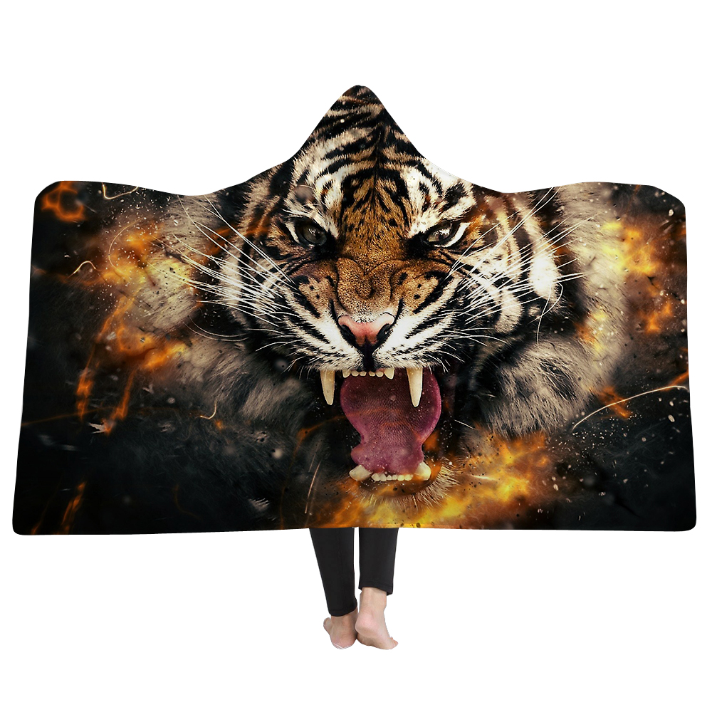 SoftHoodedBlanketThrowWinterHomeSofaWarmPlushCloak3DPrintingBlanketsHomeBedding-1632661-9