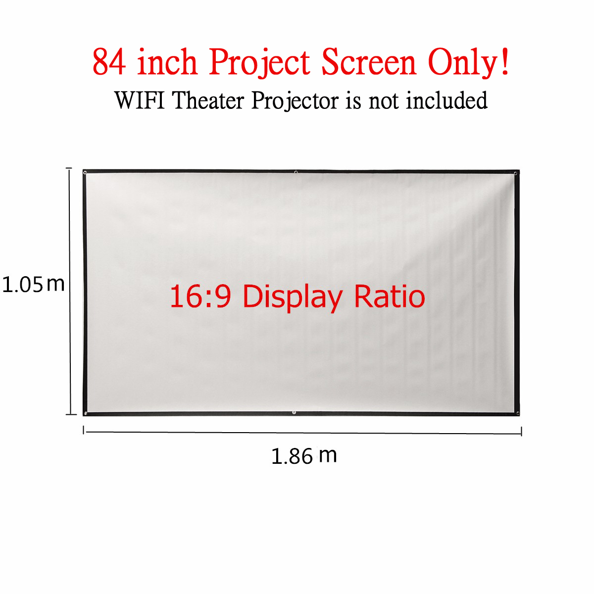 84inchProjectorScreenHomeCinemaTheaterProjectionScreen169-1602465-3