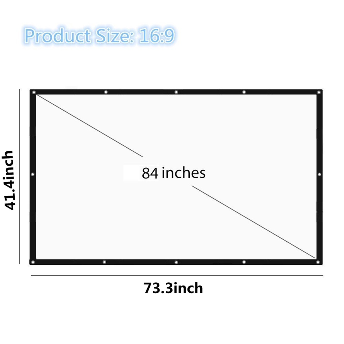 84inchProjectorScreenHomeCinemaTheaterProjectionScreen169-1602465-9