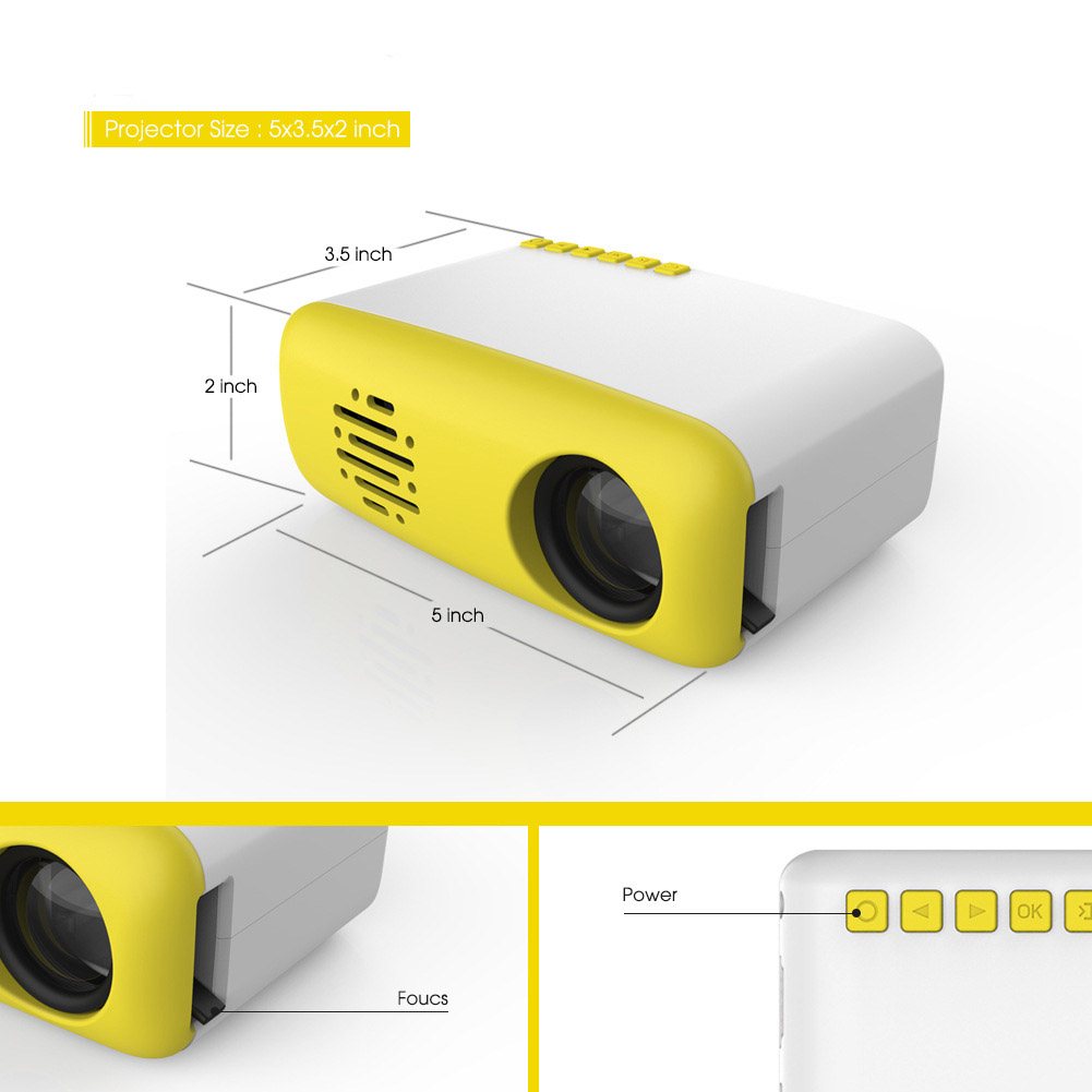 99LumenLCDNR18ProjectorLEDHomeEntertainmentMulti-functionalMiniPortableEarlyEducationProjectorForCro-1679641-4