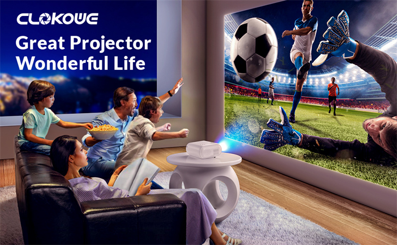 UKDirectClokoWeM8LEDProjector10000LumensSupport1080PResolutionBuilt-inHiFiStereoSpeakerPortableSmart-2008530-1