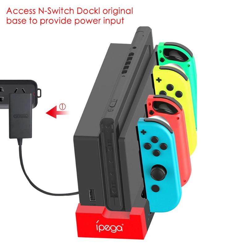 4in1GamepadChargerGameControllerChargingDockStationforNSJoyconGameConsoleAccessories-1981820-5