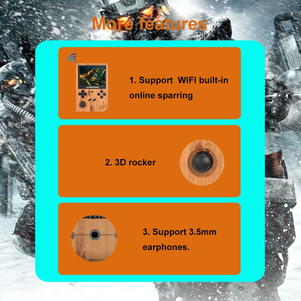 ANBERNICRG351V80GB7000GamesHandheldGameConsoleforPSPPS1NDSN64MDPCERK3326OpenSourceWifiVibrationRetro-1823982-7