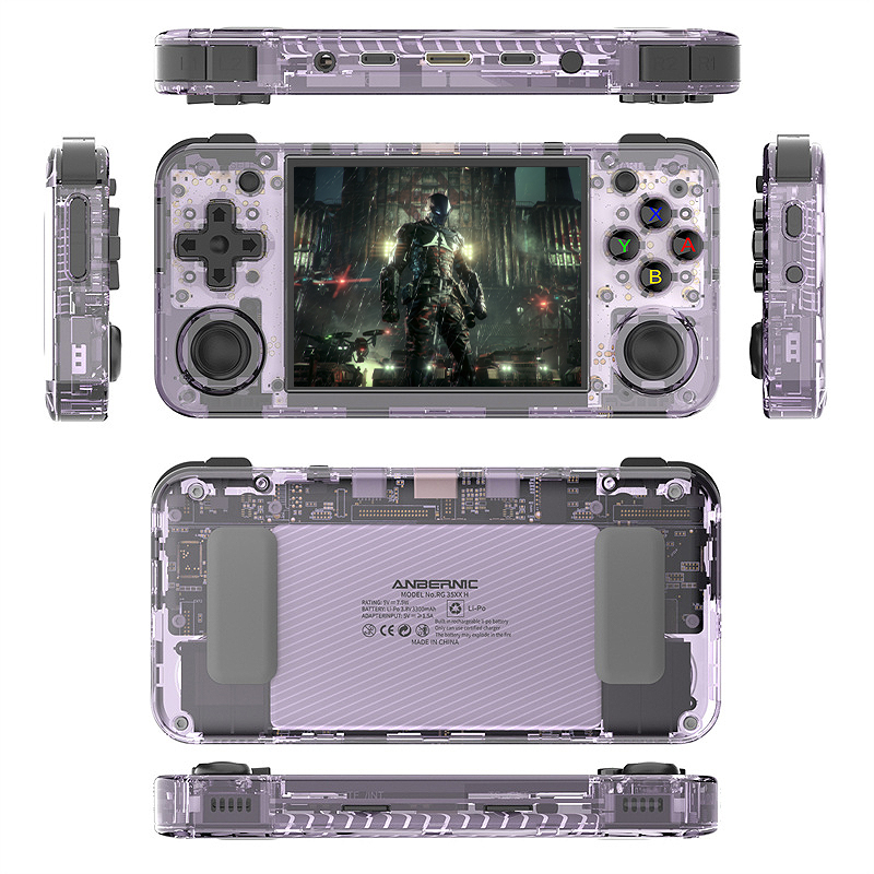 ANBERNICRG35XXH64128GHandheldGameConsole35InchScreenGameConsole10000GamesOpenSource3300mAHBatteryRec-2014310-7