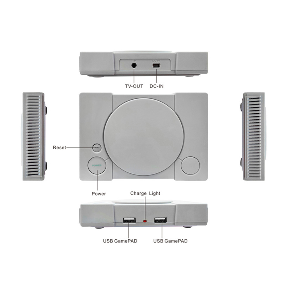 DATAFROGPS1TVGameConsoleMini8-bit620ClassicalGamesRetroMiniVideoGamePlayerwithGamepadGameController-1661438-7