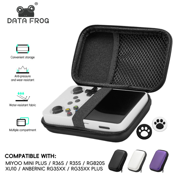 DATAFROGR36SforMIYOOMINIPLUSR36SR35SRGB20SXU10GameConsoleProtectiveBagShorkproofEVAHardCaseCoverWate-2015149-1