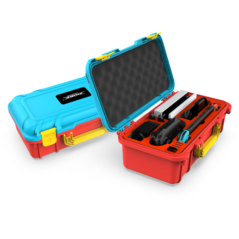 DOBELargeCapacityStorageCaseforSwitchOELDConsolePortableProtectiveCarryingBoxwithShoulderStrapHostGa-2012556-1
