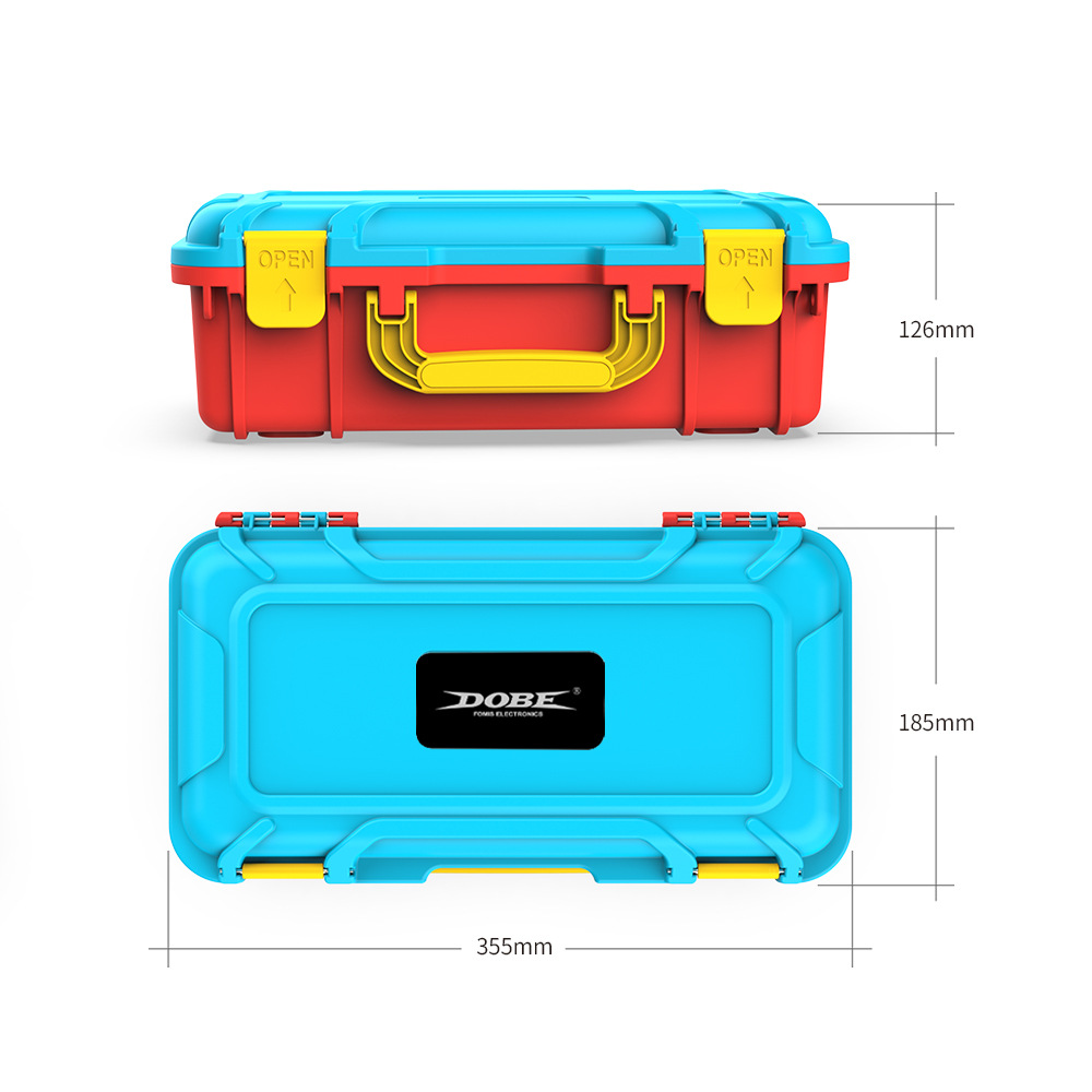 DOBELargeCapacityStorageCaseforSwitchOELDConsolePortableProtectiveCarryingBoxwithShoulderStrapHostGa-2012556-3