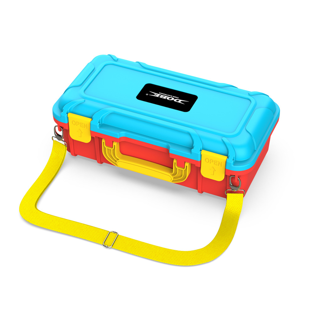 DOBELargeCapacityStorageCaseforSwitchOELDConsolePortableProtectiveCarryingBoxwithShoulderStrapHostGa-2012556-5