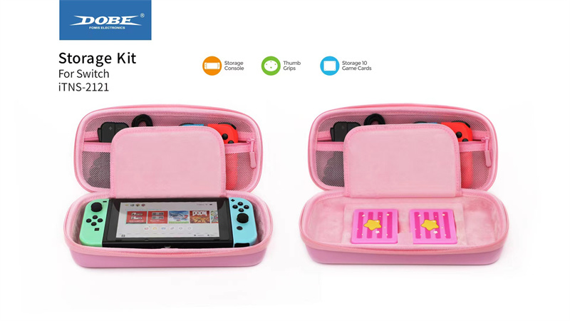 DOBESwitchOLEDHostStorageCasePortableZipperCoverLayeredHandbagwithCardBoxThumbGripsforGameConsoleJoy-2012559-13