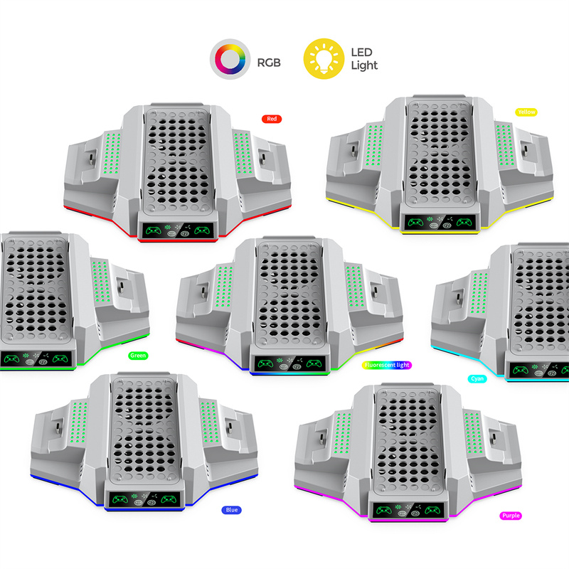 DOBETYX-3612forXboxSeriesSHostRGBVerticalCoolingFanStandwithDualControllerChargerBatteryPackCharging-2015150-1