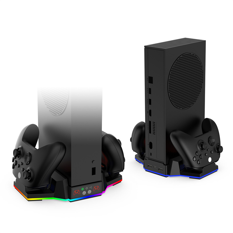 DOBETYX-3612forXboxSeriesSHostRGBVerticalCoolingFanStandwithDualControllerChargerBatteryPackCharging-2015150-6